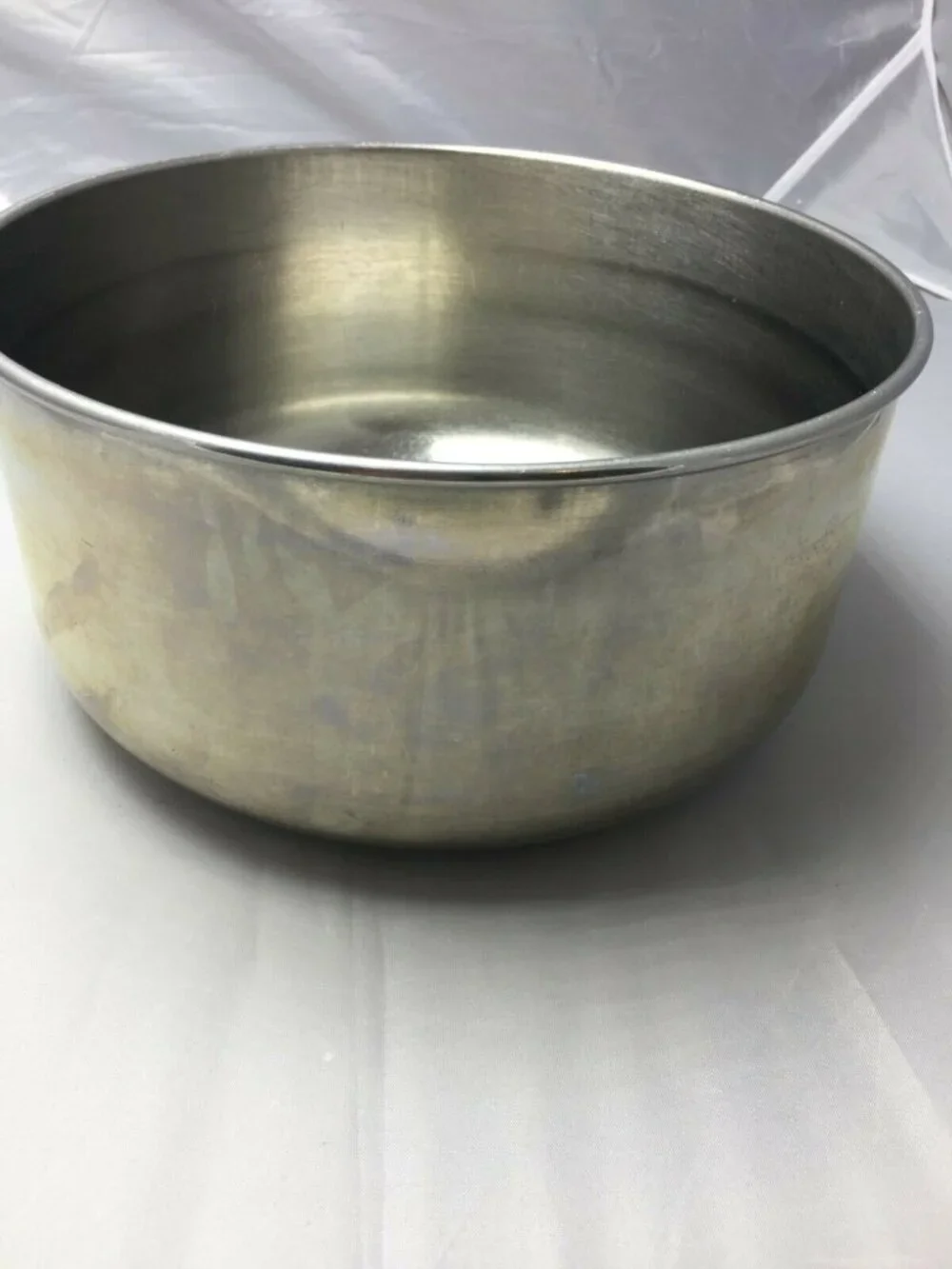 Vintage Mixing Bowl Stainless Steel 8.5